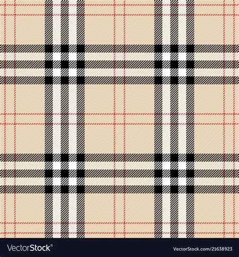 burberry's tartan print